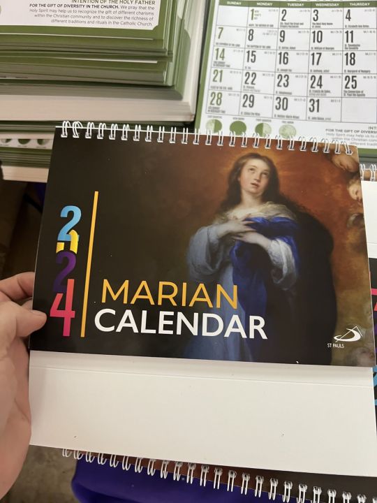 Desk Calendar 2024 (marian/coranada) Lazada PH