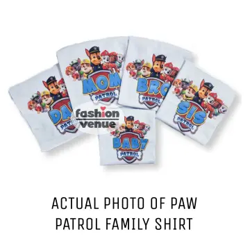 Paw patrol family on sale shirts