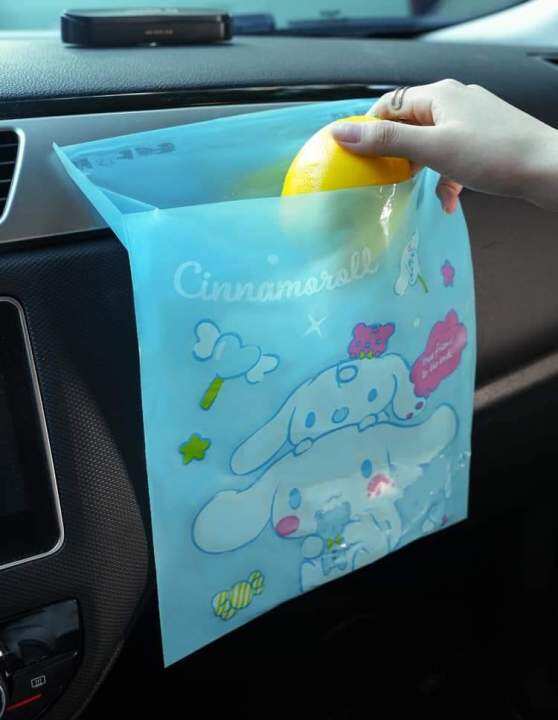 60pcs Disposable Car Trash Bag Car Rubbish Bag Garbage Bag Mini Rubbish