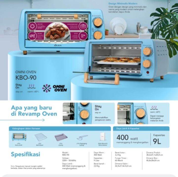 Kirin Omni Oven Liter Kbo Lazada Indonesia