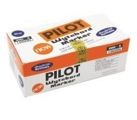 PILOT ปากกาไวท์บอร์ด ปากกาเขียนกระดาน ปากกา ชนิดหัวกลม รุ่น MBMK-M ปากกาเขียนกระดาน Whiteboard Pen (จำนวน 1 กล่อง ) สีแดง สีดำ สีน้ำเงิน