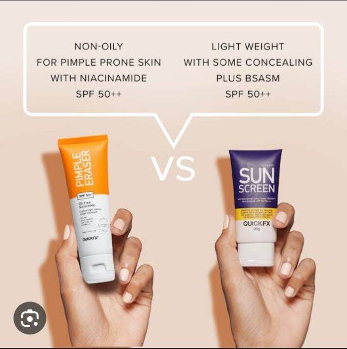 Quickfx Face& Body SunScreen Spf 50 PA+++ Lazada PH