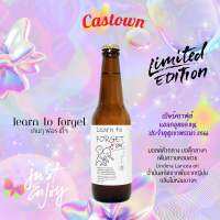 (Limited Edition) Castown craft soda คราฟต์ โซดา คาสทาวน์ รส Learn to forget (เลิน ทู ฟอร เก็จ) 325 มล. 1 ขวด