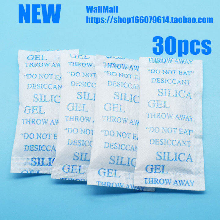 30PCS 10g/bag Silica Gel Desiccant Packets Moisture Absorber Lazada PH