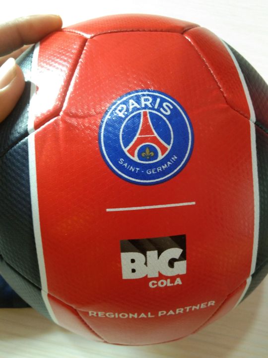 ลูกบอล-ปารีสแซงต์-ขนาดมาตรฐาน-งานลิขสิทธิ์แท้จากบิ๊กโคล่า