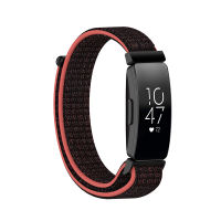 Fitbit Inspire สายนาฬิกา HR สายรัดข้อมืออัจฉริยะสายนาฬิกาผ้าใบสายรัดข้อมือทดแทนไนลอนระบายอากาศได้ดี