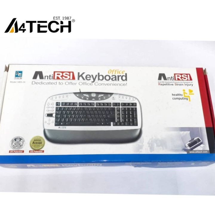 คีย์บอร์ด-keyboard-a4tech-wired-multimedia-ps-2-kbs-26-ฟรี-ลำโพง-minions