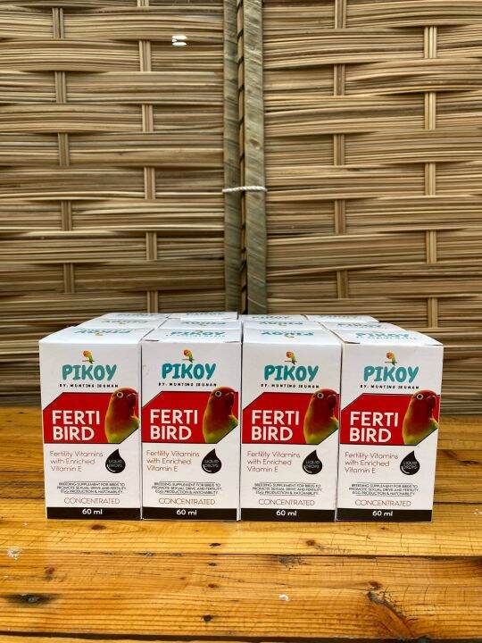 PIKOY Vitamins Ferti Bird (60ml/15ml) Lazada PH