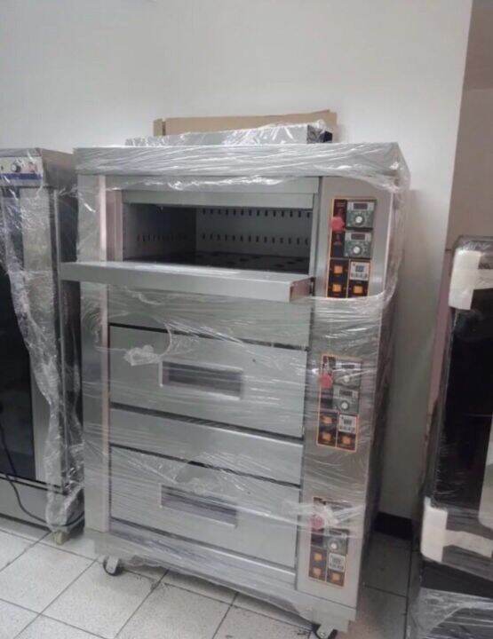Brand new 3 deck 6 trays commercial gas oven Lazada PH