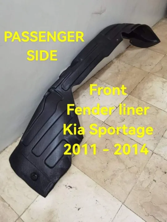 Front Fender liner Kia Sportage 2011 2014 Front Passenger side