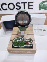 LACOSTE : LC2011077 (Green): สินค้าแท้พร้อมกล่อง รับประกันตัวเครื่องและถ่าน 1 ปี