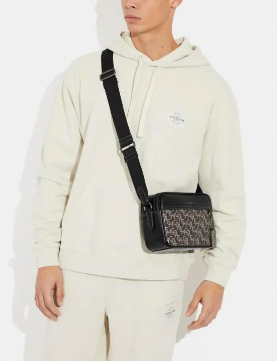 Grey 'Academy' shoulder bag Coach - Vitkac TW