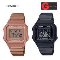 นาฬิกา casio ผู้หญิงรุ่น B 650 WCo-5A สีพิงค์โกลด์ และรุ่นB 650WB-1B สีดำ เป็นนาฬิกาสำหรับคุณผู้หญิงรักความเรียบง่ายสบายๆแฝงไว้ด้วยความสนุกสนานดีไซค์ทันสมัยเหมาะสำหรับวันทำงานและวันผักผ่อนชิลๆนำ้หนักเบาใส่สบาย