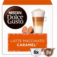 Nescafé Dolce gusto Latte Macchiato Caramel แคปซูล มี 16 แคปซูล BBF 31/01/24