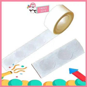 100 pcs Balloon Double Sided Adhesive Glue Dots Transparent Gel Tape Roll  Party Decorations gluedots