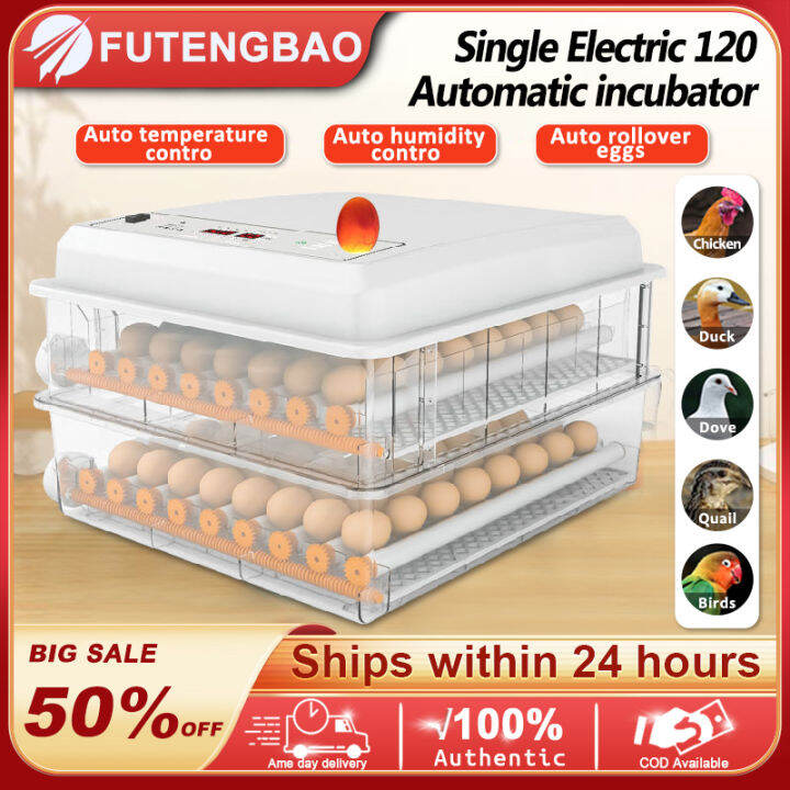 220V 120 Eggs Incubator Digital Automatic Egg Incubator Fully Automatic