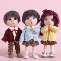 Ob11เสื้อผ้าเด็กชุดเรียนเสื้อผ้า BJD 12ชิ้นเสื้อผ้าเด็ก GSC piccodo MOLLY