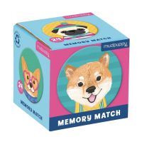 Mudpuppy – Dog Portraits Mini Memory Match เกมจับคู่ภาพแบบพกพา ลายหมาน้อย