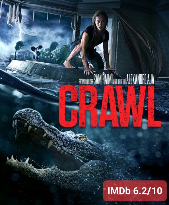 DVD Crawl คลานขย้ำ : 2019 #หนังฝรั่ง (ดูพากย์ไทยได้-ซับไทยได้) - แอคชั่น ระทึกขวัญ
