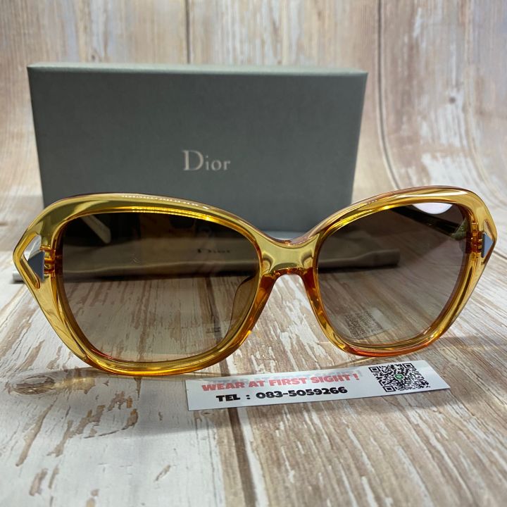 แว่น-dior-chromatic-f-แว่นตากันแดด-ของแท้100-รับประกัน1ปี-รุ่น-6mdoh-สีใส-น้ำตาลอ่อน-อมส้ม-ฟ้า-christian-dior-made-in-italy