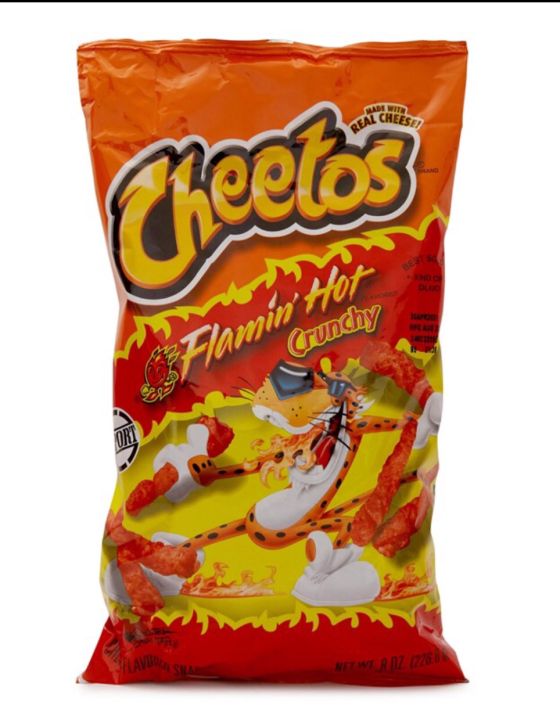 USA Cheetos Flaming Hot Crunchy Chips 8oz(Ready Stock) | Lazada Singapore