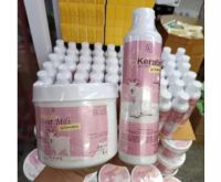 (เซตคู่ได้ 2 ชิ้น)Keratin goat milk แชมพูสระผมเคราตินผสมสารสกัดจากนมแพะ ผมนุ่มไม่แตกปลาย