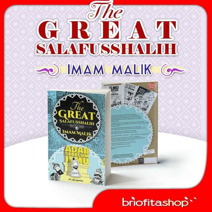 Komik Islami Bundling The Great Salafusshalih Imam Malik Imaam Abu ...