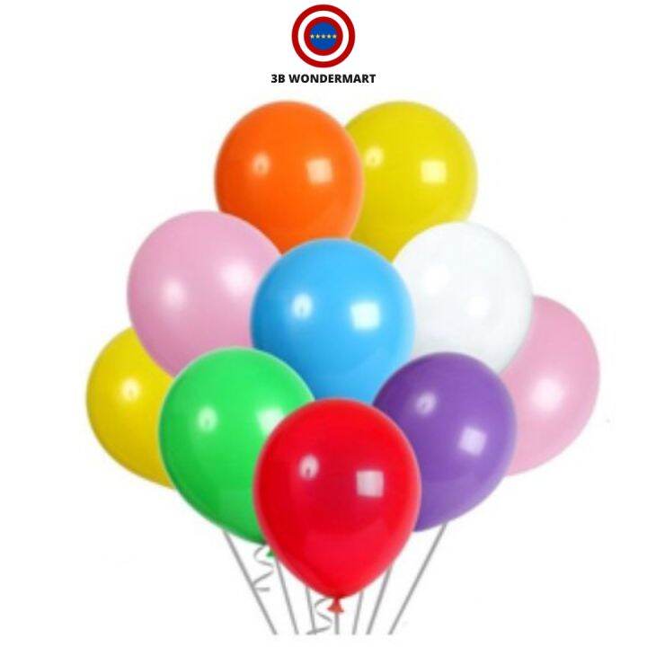 100 pcs 5 Inch Atex Non Metallic Balloon For Party Belon | Lazada