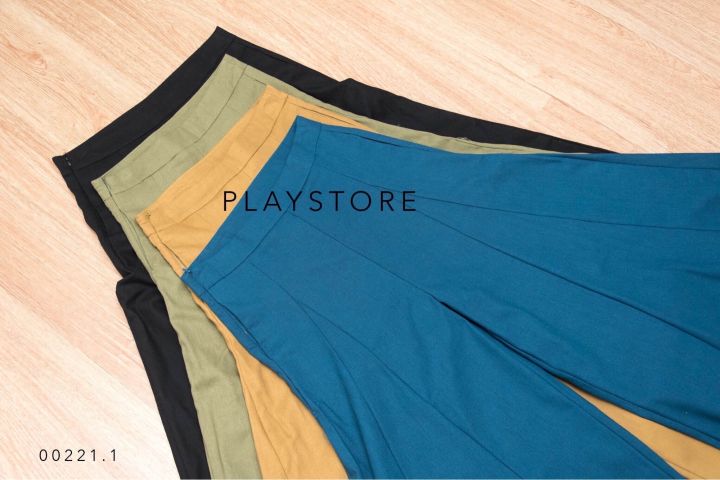 mirrorsister-00221-1-กางเกงขาบานงานลินิน-กางเกงขายาว-กางเกงขาบาน-กางเกงทรงสวย-กางเกงทำงาน-กางเกงใส่สบาย-กางเกงลินิน