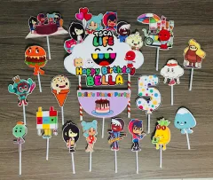 Toca Life World Stickers, Transfer Stickers