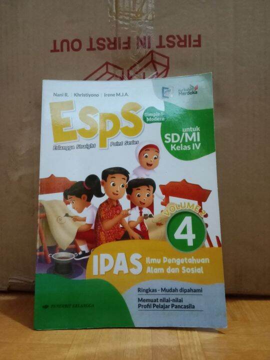 Buku Esps Ipas Ilmu Pengetahuan Alam Dan Sosial Untuk Sdandmi Kelas 4