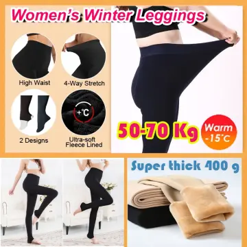 2023 Winter Thermal Thicken Leggings Warm Lambwool Leggings Women'S High  Waist Elastic Cashmere Tights Black Skinny Fleece Pants