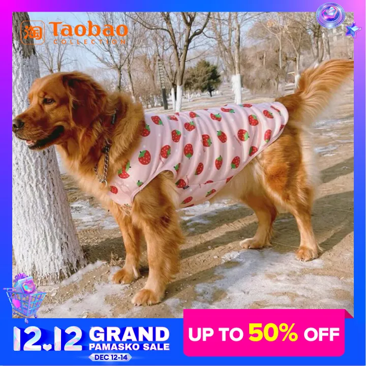 Big Dog Clothes Medium and Large Dog Autumn and Winter Labrador