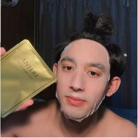 (แบบแผ่น) มาส์กหน้าสูตรทองคำ มาส์กหน้าแอนเจอรี่ แผ่นมาส์ก ANJERI Facial Mask Gold  (Rossi Thailand)