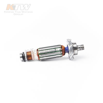 Makita service part armature for model. 3709 อะไหล่ทุ่น เครื่องทริมเมอร์ รุ่น 3709 ยี่ห้อ มากีต้า ใช้ประกอบงานซ่อมอะไหล่แท้