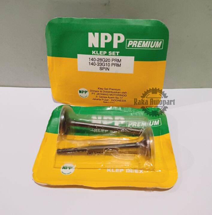 Npp Klep Set Payung Klep Set In Ex Premium Suzuki Spin Shogun Skywave Skydrive Lazada