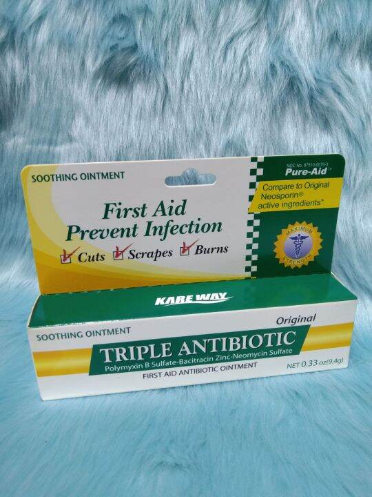 Pure Aid Triple Antibiotic Ointment 9 4g Lazada Ph