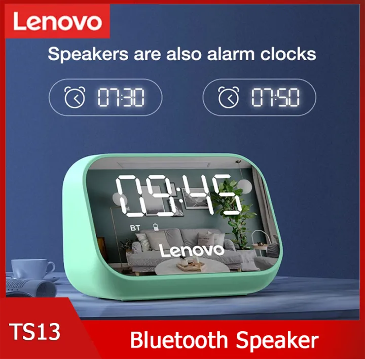 Lenovo TS13 Bluetooth Speaker Subwoofer Stereo Player LED Digital Smart