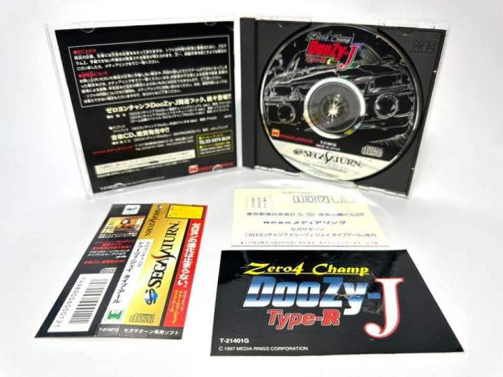 แผ่นแท้-sega-saturn-japan-ss-zero-champ-doozy-j-type-r