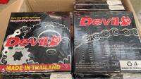 ชุดโซ่เสตอรDevil w125/110i/36/428/โซ่ข้อหนา