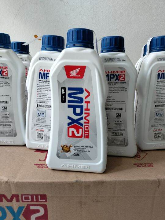 Oli Motor Honda MPX 2 Matic SAE 10W30 Isi 800 ML MPX2 Matic 0.8 L