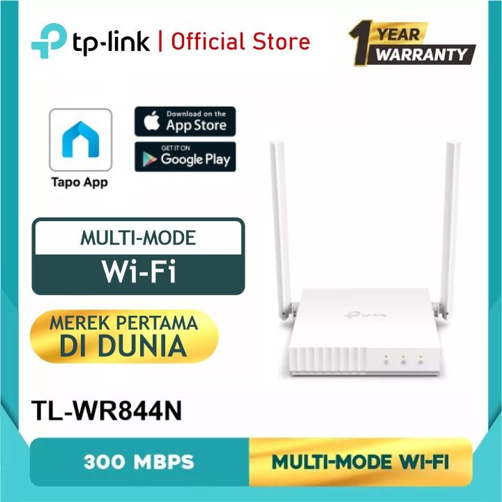 ROUTER TP LINK TLWR844N 2 ANTENAS MULTIMODE