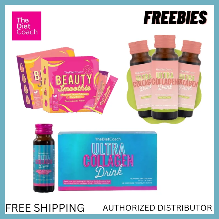 BEAUTY SMOOTHIE Banana Milk and Peach Mango Premium Collagen ULTRA