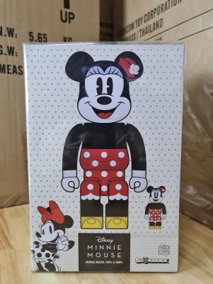 Minnie Mouse Bearbrick 100% & 400% ของใหม่-แท้
