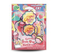 ถุงหอมปรับอากาศ กลิ่นครัมมี่ สตอเบอร์รี่ จูปา จุ๊ปส์ 9 กรัม.Chupa Chups Perfume Sachet .Air Freshener  9g.