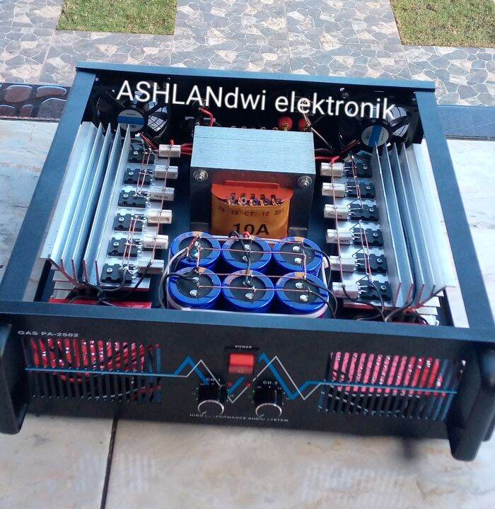 power rakitan 10amper .1200w.. COD.. travo 10a 45ct.. 6x elco 100v