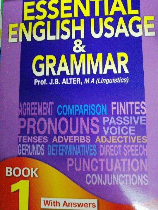 Essential English Usage & grammar Bk 1 lays good foundation for Year 7 ...