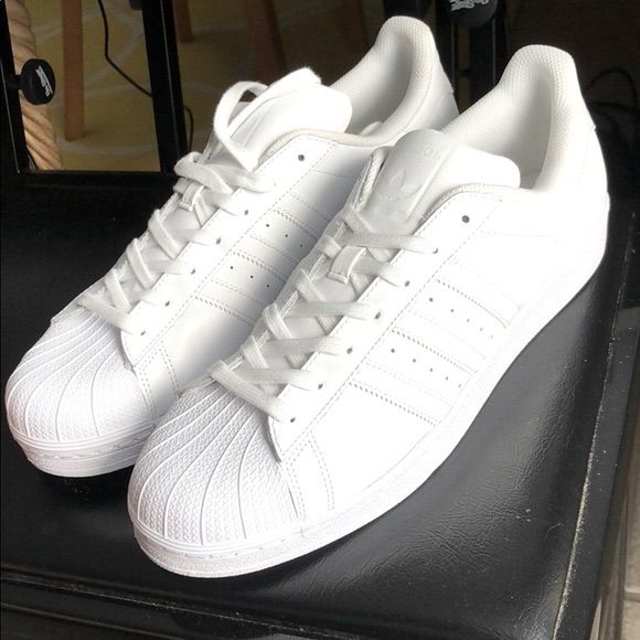 Giày Superstar Adidas All white   | Lazada.vn