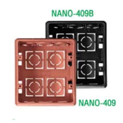NANO​ Handy BOX​ Flash Box​ บล็อคฝัง​ บล็อคฝังหูเหล็กขนาด​ 4x4​ รุ่น​  409 409B