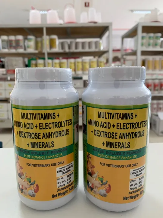 Multivitamins + Amino Acids + Electrolytes + Dextrose + Minerals 340g